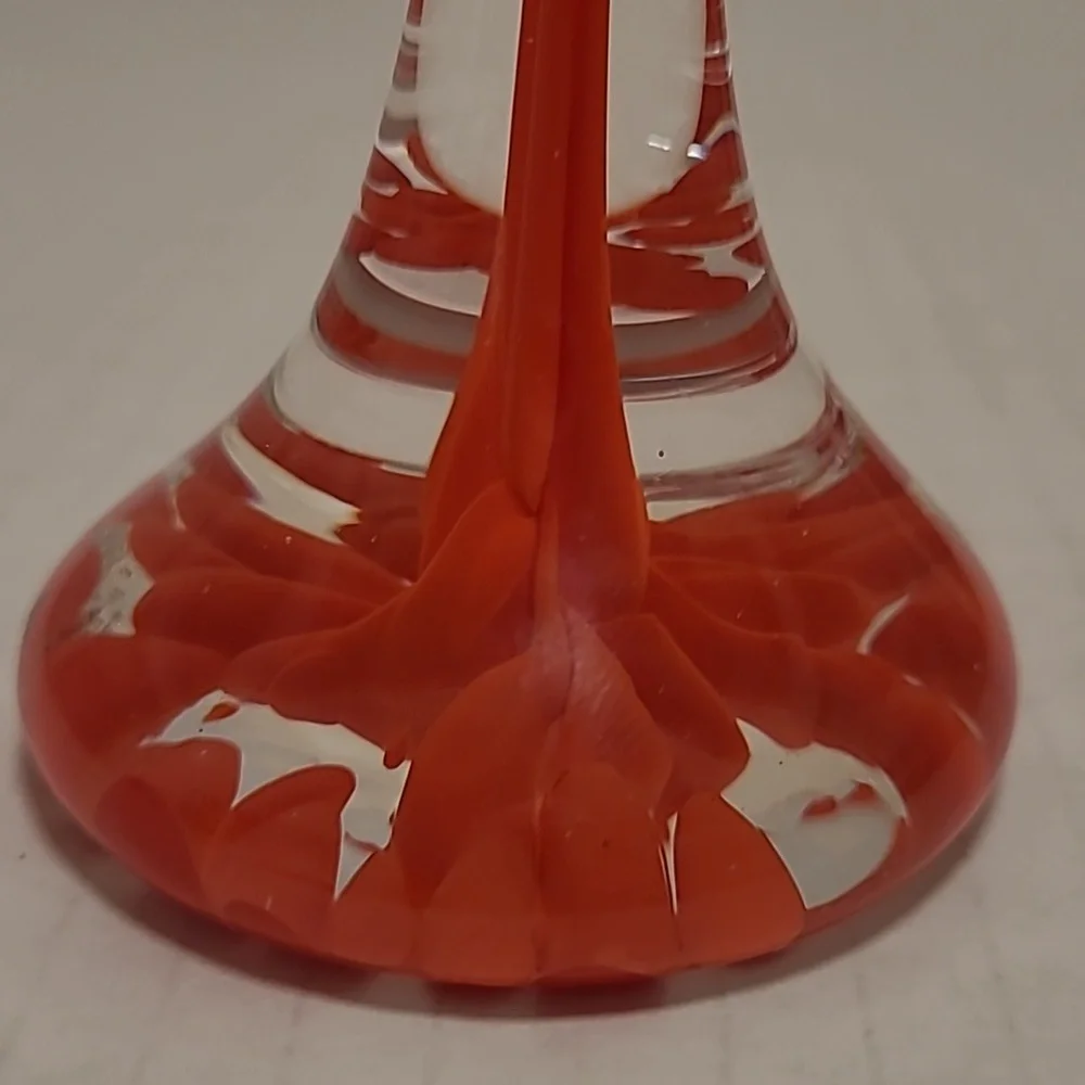 Beautiful Art Glass Ring Holder